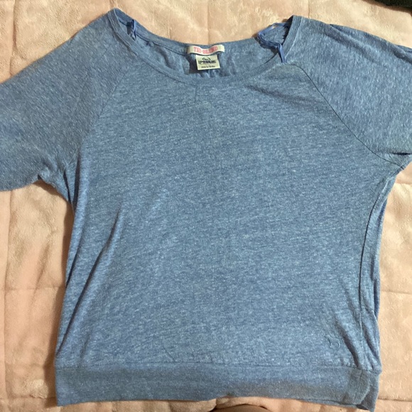 Blue, thin. Size Small Tee. “Pink” by Victoria’s Secret. - Picture 1 of 1